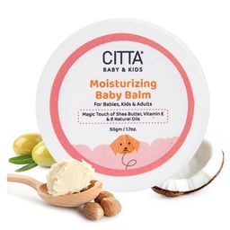 CITTA Moisturizing Baby Balm for Face and Body Babies Kids & Adults 8 Natural Oils Shea Butter Vit E - 50 g-image-5