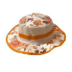 BAESD Floral Printed Cotton Bucket Hat-39