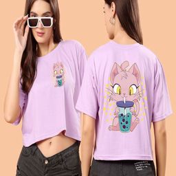 SWIFTLY Women Printed Bio Finish T-shirt-image-15