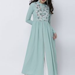 Vishudh Women Yoke Design Anarkali Kurta-image-89