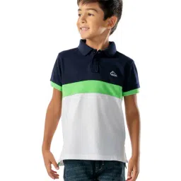 Cherry Crumble By Nitt Hyman Kids Multicolor Striped Polo T-Shirt-picture-24