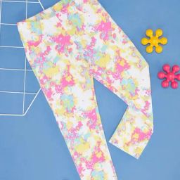Pantaloons Junior Multicolor Printed Jeggings-78