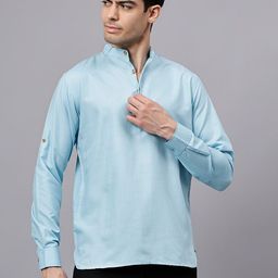 univibe Men Thread Work Kurta-image-10