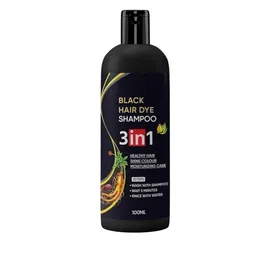 CHIWA 3 In 1 Black Hair Dye Shampoo- 100ml-picture-30