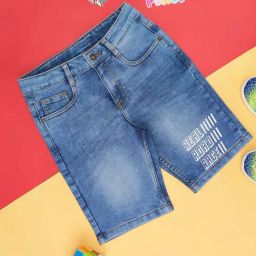 Pantaloons Junior Kids Dusk Blue Printed Shorts-image-38