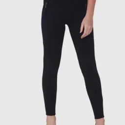 Vero Moda Navy Mid Rise Jeggings-picture-12
