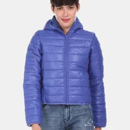 U.S. Polo Assn. Blue Full Sleeves Puffer Jacket-picture-23