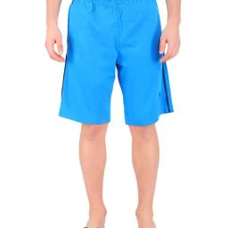 Woodland Turquoise Regular Fit Shorts-image-94
