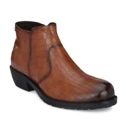 Delize Men's Tan Casual Boots-image-38