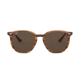 Ray-Ban 0RB4306 Brown Highstreet Round Sunglasses - 54 mm-image-18
