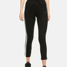 Dollar Missy Black Regular Fit Trackpants-image-84