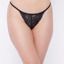 Secrets By ZeroKaata Black Lace Panty-image-47