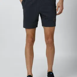 Van Heusen Navy Regular Fit Shorts-image-49