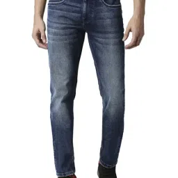 Basics Blue Skinny Fit Jeans-image-25