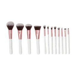 BH Cosmetics Crystal Quartz Brush Set with Bag-image-3