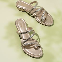 Inc 5 Women Embellished Block Heel Sandals-11