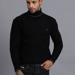 JAVINISHKA Turtle Neck Wool Pullover Sweater-image-60