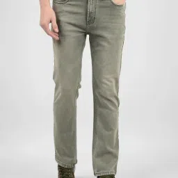 Numero Uno Green Slim Fit Jeans-image-36