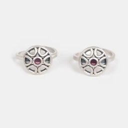 Shaya 925 Silver The Shaadi Diaries Saat Phere Toe Rings-image-46
