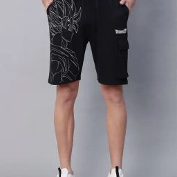 Free Authority Dragon Ball Z Printed Regular Fit Shorts For Men-33