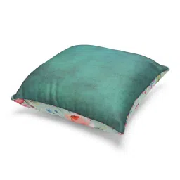 Bianca Floral Green Microfibre Cushion Covers - Set of 2 image 3
