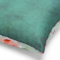 Bianca Floral Green Microfibre Cushion Covers - Set of 2 image 4