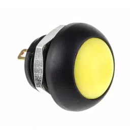 RS PRO Push Button Switch Momentary Panel Mount 13.6 mm Cutout, 1444358-33