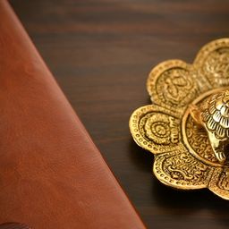 Aura Gold-Toned Figurine Showpiece-image-93