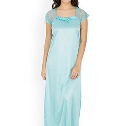 Klamotten Sea Green Maxi Nightdress X10-image-4