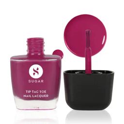 SUGAR Cosmetics Tip Tac Toe Nail Lacquer Classic 23 Mystic Megenta - 9 ml-picture-24