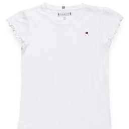 Tommy Hilfiger White Slim Fit T-Shirt-image-78