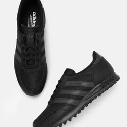 ADIDAS Originals Men Striped LA Trainer Shoes-image-15