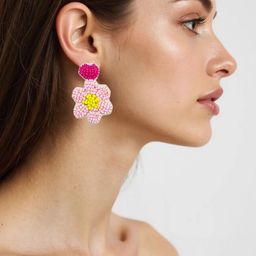 Digital Dress Room Floral Studs Earrings-89