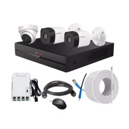 CP PLUS CCTV Combo Kit 2.4 MP Indoor & Outdoor with 4 Channel DVR, 2 Bullet 1 Dome Camera, 4 Channel SMPS, 70 m Copper Cable & Connectors-image-40