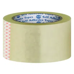 VCR 65 m x 60 mm Biaxially Oriented Polypropylene Self Adhesive Transparent Cello Tape, 60 Rolls Per Pack-image-98