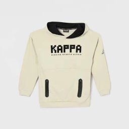 KAPPA Kids Beige Logo Regular Fit Hoodie-picture-22
