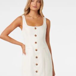 Forever New Caprice Scoop Neck Shirt Dress-picture-21
