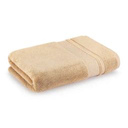 Boutique Living Platinum Pulse Brown Cotton Bath Towel-image-55