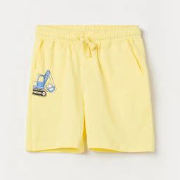 Fame Forever by Lifestyle Boys Yellow Shorts-image-90