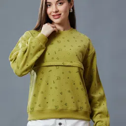 morden muse MORDEN MUSEWomen PrintedMaternity Sweatshirt-picture-46