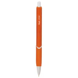 Montex Atom Ball Pen Black Ink Color & Orange and White Body Color-picture-22