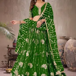F Plus Fashion Multi Net Lehenga Choli-image-26