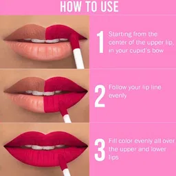 FOPE Set Of 4 Pout Perfect Matte Liquid Lipstick - 4 ml Each - 01 - 02 - 07 - 12 image 4