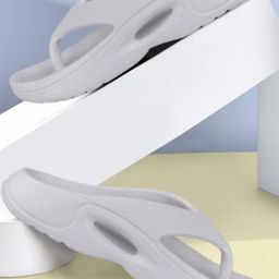 Pampy Angel Men Solid Croslite Thong Flip-Flops-46