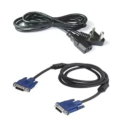 Sii Male to Male 15 Pin VGA and Power Cable Combo (10 m, Black)-42