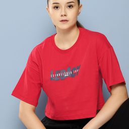 Slazenger Typography Printed Crop T-shirt-picture-13