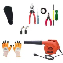 Hillgrove 800 W 18000 rpm Electric Suction Dust Cleaner Air Blower Combo, HGCM263M2-47