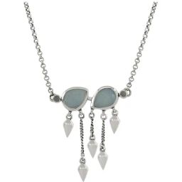 Tribe Amrapali 92.5 Sterling Silver Necklace-image-83
