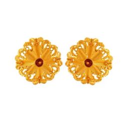 P.C. Chandra Jewellers 22 kt Gold Earrings-picture-2