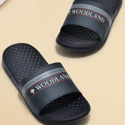 Woodland Men Printed Sliders Flip Flops-picture-31